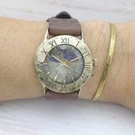Explorer-JB2-S&M 羅馬數字 36mm黃銅日月手工時鐘 JUM65S&M Rome