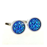 Crystal Cone Cufflinks Men Class French Shirt Cufflinks For Men # Gift Box # 208