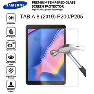 Tg TAB BENING - SCREEN PROTECTOR TEMPERED GLASS SAMSUNG TAB A 8''2019 WITH S PEN/P200/P205
