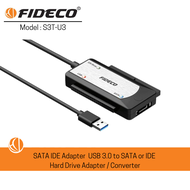 Fideco S3D-U3/SD3-U2 USB 2.0/ USB 3.0 To Sata/IDE Converter Cable