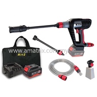 HITZ HB-5623 20V CORDLESS PRESSURE CLEANER HIGH PRESSURE WATER JET 2 BATTERY HB0524 (4.0Ah) & 1 CHAR