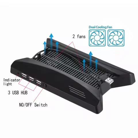 Craftsmanship Charging Dock USB 3 Hub for Sony Playstation 4 Pro