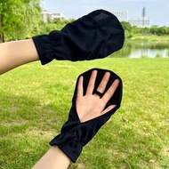 Sarung Tangan Manset Pendek Motor Mobil Olahraga Breathable Gloves Anti Panas Anti UV Matahari