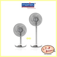Morries 12 Inches 2 In 1 Remote Air Circulation Stand Fan MS 1816DCSF