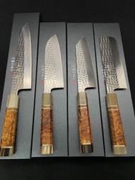 🇯🇵黑崎優 閃光系列 牛刀 SG2粉末鋼  花梨影 雙白水牛角 三銀卷 210mm 日本高級廚刀