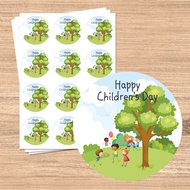 Children's Day Sticker Labels Gift Labels