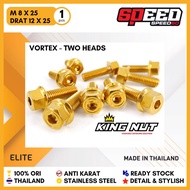 Bolt M 8 x 25 Thread 12 x 25 Vortex Elite 2 Bolt Keys Probolt Thailand Stainless King Nut