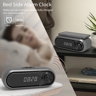 【Real parameters】 Multifunctional Bluetooth audio wireless charging clock alarm clock mobile phone wireless charger Bluetooth speaker mobile phone wireless charging