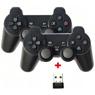 Source Factory 2.4g Wireless Doubles Game Player Source Factory ps2 One for Two Game Box TV Computer