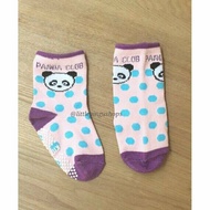 Polkadot Panda Anti-Slip Kids Socks