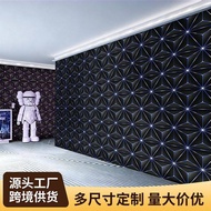 3d Three-Dimensional Geometric Pattern Wallpaper Internet Cafe Technology Background Wall High-End L