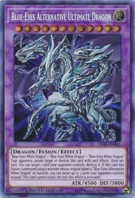 Yu-Gi-Oh! - Blue-Eyes Alternative Ultimate Dragon - TN19-EN001 - Prismatic Secret Rare - Limited Edi