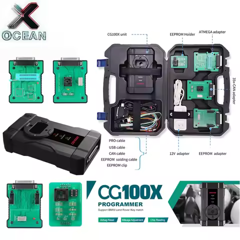 A++ Original CGDI CG100X New Generation Programmer Reset Mileage Adjustment and Chip Reading Full Ve