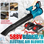 Industry Cordless blower 6 Speed Air Blower Snow Blower Dust Leaf Collector Sweeper Garden Tool Temb