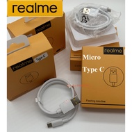 100% brand Original Realme Charger Type C Usb 5A Data Cable Fast Charging For Android Yellow Case C1