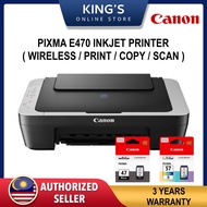 CANON E470 WIRELESS MULTIFUNCTION PRINTER