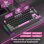 AULA | Customizable 3-Mode Mechanical Keyboard F75 Layout