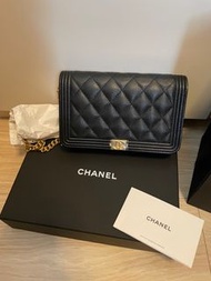 全新 Chanel Woc caviar 24P classic boy