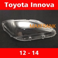 FOR Toyota Innova 12-14 HEADLAMP COVER HEADLIGHT COVER LENS HEAD LAMP COVER ฝาครอบไฟหน้า / ฝาครอบไฟห