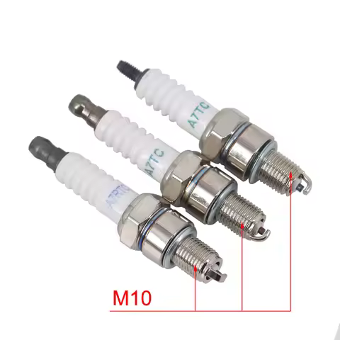 Motorcycle Spark Plug A7RTC A7TC For GY6 50cc 70cc 90cc 125cc 150cc Scooter ATV Quads Go Kart Dirt B