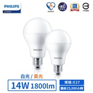 [PHILIPS PHILIPS] LED E27/14W High Brightness Bulb (Yellow/White)