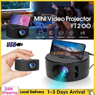🔥Ready Stock🔥YT200 Projector Mini Phone iPad Portable WIFI Projector Usb Camping Projector Classroom