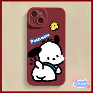 Silicone Pochacco Phone Case For Vivo Y100 Y200E Y76 Y76S Y02S Y16 Y35 Y15S Y15A Y10 Y73S Y52S Y31S Y70S Y51S V7 Plus Pacha Dog Soft Cover Camera Protection Cute Dog Phone Cases