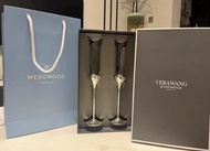 多色可撿✔️ 全新WEDGWOOD Vera Wang 香檳杯高腳杯 銀色