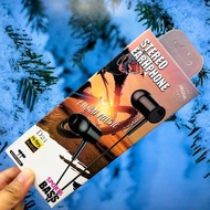 JG HEADSET HANDSFREE D21 + MIC PACK BOX MUSIC UNIVERSAL EARPHONE D-21