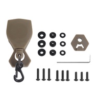 สายคล้องคอ Nvg อเนกประสงค์สำหรับติดหมวกกันน็อคการหมุน360องศาสายรัดหมวกนิรภัยอุปกรณ์มองภาพกลางคืนสายค