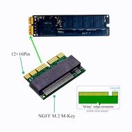 NVMe PCIe M.2 SSD Adapter Card for Macbooks Air 2013 2014 2015 A1465 A1466 2017 A1398 A1502