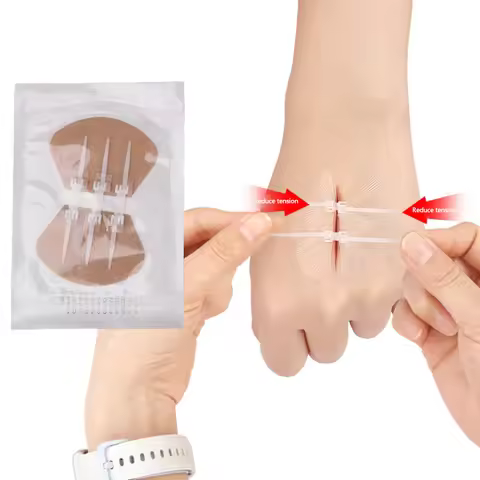 Zipper Band-aid Painless Wound Closure Device Suture-free Wound Dressing Patches Zip Suture Reducer