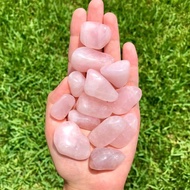 Rose Quartz Tumbled Stones | Tumbled Rose Quartz Crystal | Rose Quartz Crystal | Rose Quartz Stones