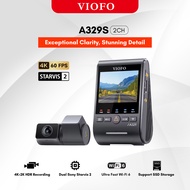 VIOFO A329S 2CH Dash Cam 4K 60Fps Wi-Fi 6 Dual Sony Starvis 2 Sensors