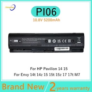 PI06 PI09 Laptop battery for HP Envy 14t 14z 15z 17z Series HSTNN-UB4O HSTNN-UB4N HSTNN-YB4N TPN-Q12