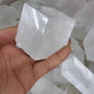 天然方解石原礦 黃方解石 白方解石 黃水晶 白水晶 黃冰洲石 白冰洲石 天然水晶原石