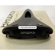 ORIGINAL SADDLE BROOKS CAMBIUM C15 CARVED BLACK