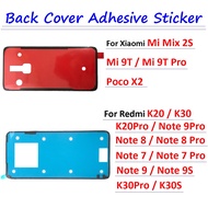 Adhesive Sticker Back Housing Battery Cover Glue Tape For Xiaomi Mi 9 9T Mix 2S Redmi Note 7 8 K20 P