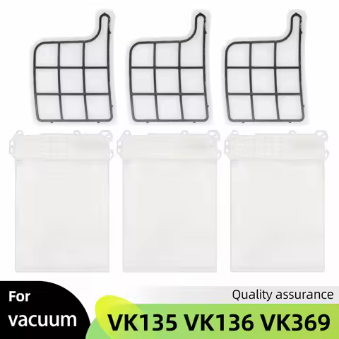 HEPA filter motor protection filter dust Bags for Folletto Vorwerk Kobold VK135 VK136 FP135 FP136 Ko