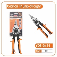 10" 250mm Aviation Snips Cutter Straight Cut Right Cut Trunking Cutter