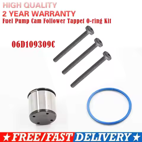 06D109309C Fuel Pump Cam Follower Tappet O-ring Kit For Adui VW Golf 2.0T FSI GTI 2.0 FSI 2.0 TFSII 
