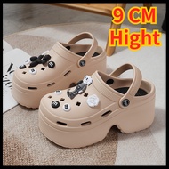 Women Sandals 9cm High Thick Shoes