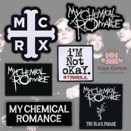 My Chemical Romance MCR Embroidery Patch – Jacket, Bag Accessories - Emo Punk Emblem