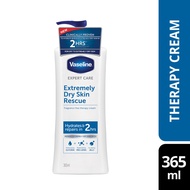 VASELINE Expert Care Extremely Dry Skin Rescue Therapy Cream 365ml - Suitable for Dry to Extremely D