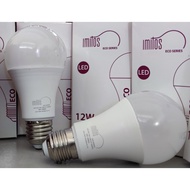 IMITOS LED EC0 T60 12W E27 / ECO SERIES / LAMPU LED 12W E27 LED BULB (6000K) STOCK READY !!