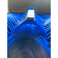 Pigeon Perch Plastic Blue with Wood for Birds