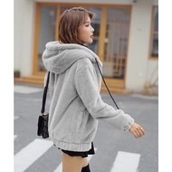 Women's Cat Fleece Hoodie Women's Winter Fleece Jacket/ Women's Sherpa Fleece Jacket/