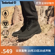 添柏岚（Timberland）百补-官方踢不烂男鞋马丁靴户外皮革|19039 19039W/黑色 42 鞋内长：26.5cm