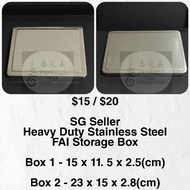 [Thai Amulet Premium Metal FAI Box] *MANY DESIGNS* 泰国佛牌铁盒