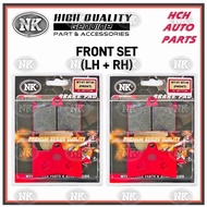 DISC BRAKE PAD (FRONT & REAR) - YAMAHA - MT-09/ MT-07/ MT 09 TRACER/ MT 07 TRACER (NK)